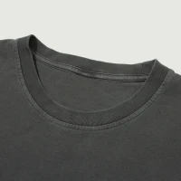 200GSM Unisex Washed T-shirt - thumbnail image 5
