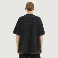 260GSM Unisex Snow Wash T-shirt - thumbnail image 2