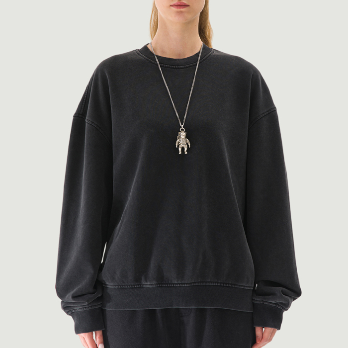 440GSM Unisex Super Heavyweight Oversized Faded Sweatshirt
