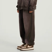 400GSM Unisex Super Heavyweight Sun Faded Sweatpants - thumbnail image 3
