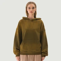 440GSM Unisex Sun Faded Distressed Hoodie - thumbnail image 1