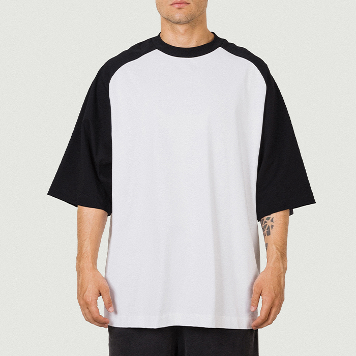 280GSM Unisex Oversized Baseball Tees