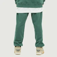 380GSM Unisex Heavyweight Baggy Sweatpants - thumbnail image 2
