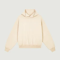 380GSM Unisex Snap Collar Hoodie - thumbnail image 1