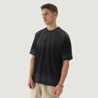 260GSM Unisex Boxy Tie-dyed T-shirt - thumbnail image 3