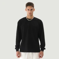240GSM Unisex Crew Neck Loose Long Sleeve - thumbnail image 1