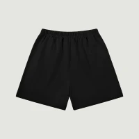 380GSM Unisex Oversized Brushed Fleece Sweat Shorts - thumbnail image 2