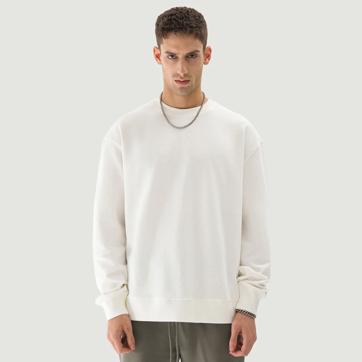 370GSM Unisex Heavyweight Oversized Sweatshirt - main image