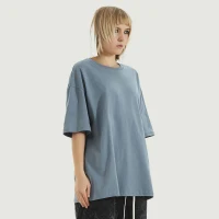 190GSM Unisex Loose T-shirt - thumbnail image 3