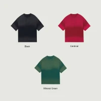 260GSM Unisex Boxy Tie-dyed T-shirt - thumbnail image 4