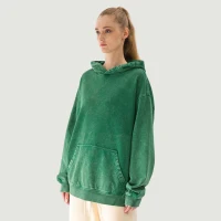 440GSM Unisex Super Heavyweight Oversized Faded Hoodie - thumbnail image 3