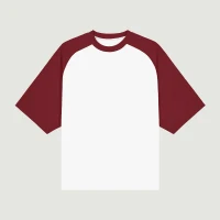 280GSM Unisex Oversized Baseball Tees - thumbnail image 1