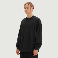 380GSM Unisex Heavyweight Fleece-lined Sweatshirt - thumbnail image 3