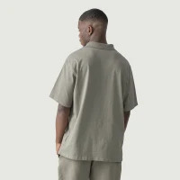 240GSM Unisex Oversized Polo Shirt - thumbnail image 2