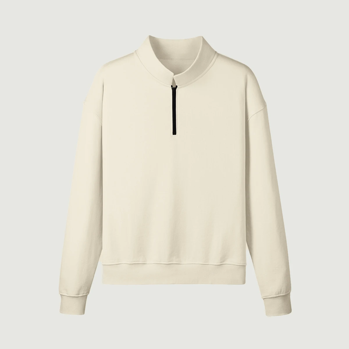 380GSM Unisex Heavyweight Half-zip Sweatshirt - main image