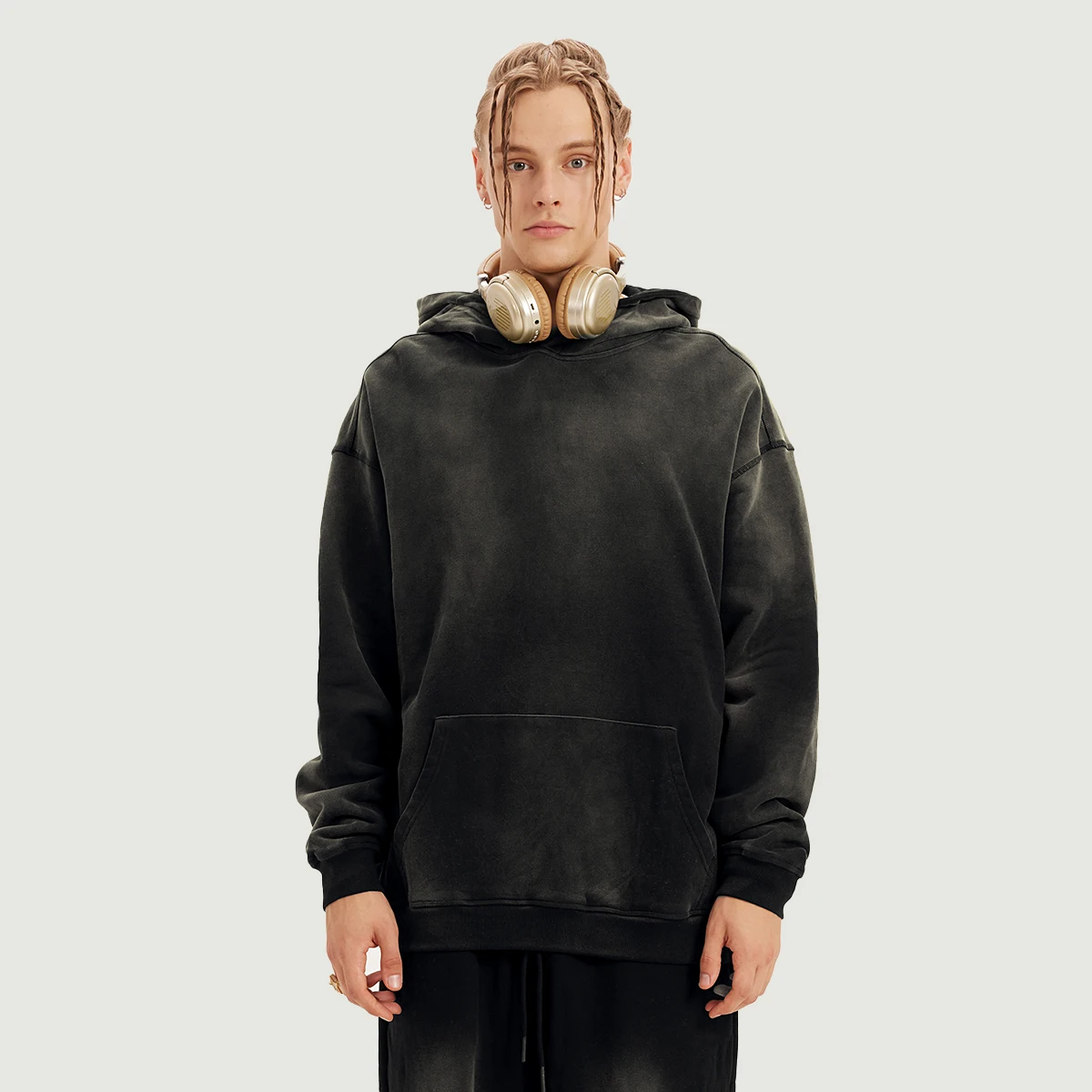 400GSM Unisex Super Heavyweight Sun Faded Hoodie - main image