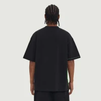 280GSM Unisex Boxy Neon Side Seam T-shirt - thumbnail image 2