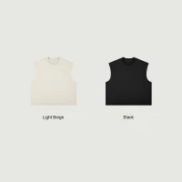 380GSM Unisex Boxy Tank Top - thumbnail image 3