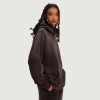 400GSM Unisex Super Heavyweight Sun Faded Hoodie - thumbnail image 3