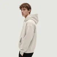 380GSM Unisex Heavyweight Drawstring Hoodie - thumbnail image 2