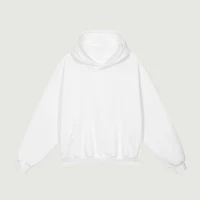 380GSM Unisex Fleece-lined Relaxed Fit Hoodie - thumbnail image 1