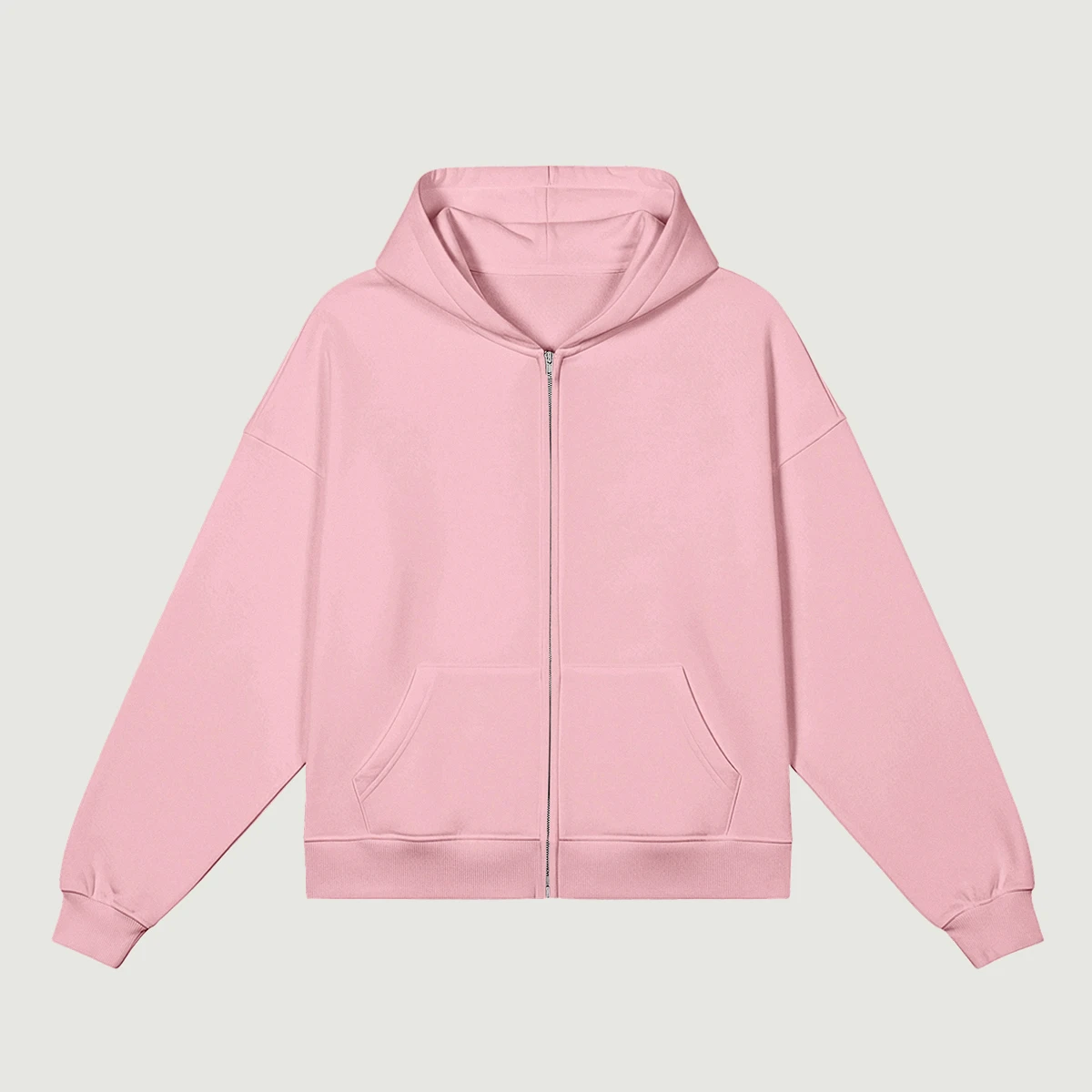 440GSM Unisex Heavyweight Full-zip Hoodie - main image