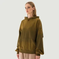 440GSM Unisex Sun Faded Distressed Hoodie - thumbnail image 3