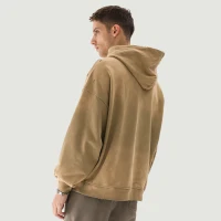 440GSM Unisex Sun Faded Distressed Hoodie - thumbnail image 2