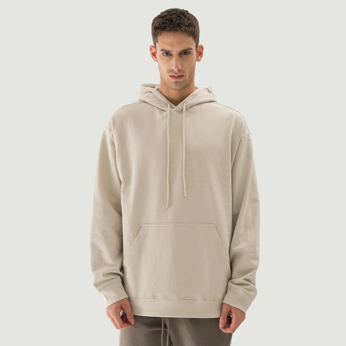 380GSM Unisex Heavyweight Drawstring Hoodie - main image