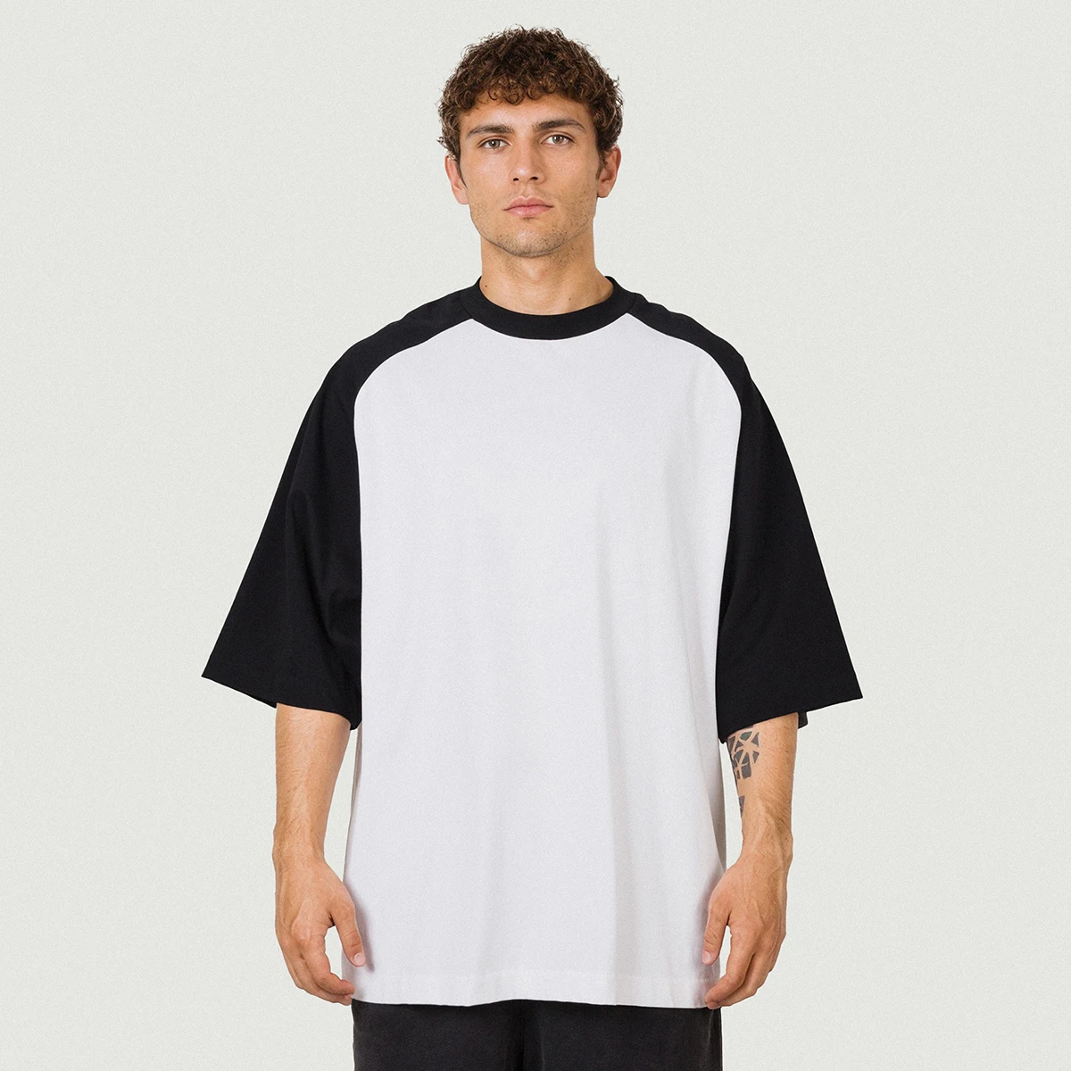 280GSM Unisex Oversized Baseball Tees - main image