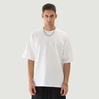 240GSM Unisex Boxy T-shirt - thumbnail image 1