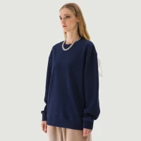 370GSM Unisex Heavyweight Oversized Sweatshirt - thumbnail image 2