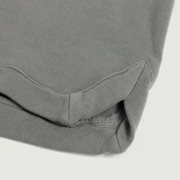 360GSM Unisex Clipped Corner Washed Sweat Shorts - thumbnail image 7