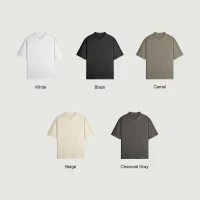 240GSM Unisex Oversized Polo Shirt - thumbnail image 4