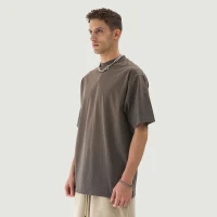260GSM Unisex Oversized Sun Faded Distressed T-shirt - thumbnail image 3