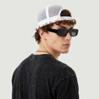 Unisex Retro Trucker Mesh Cap - thumbnail image 10