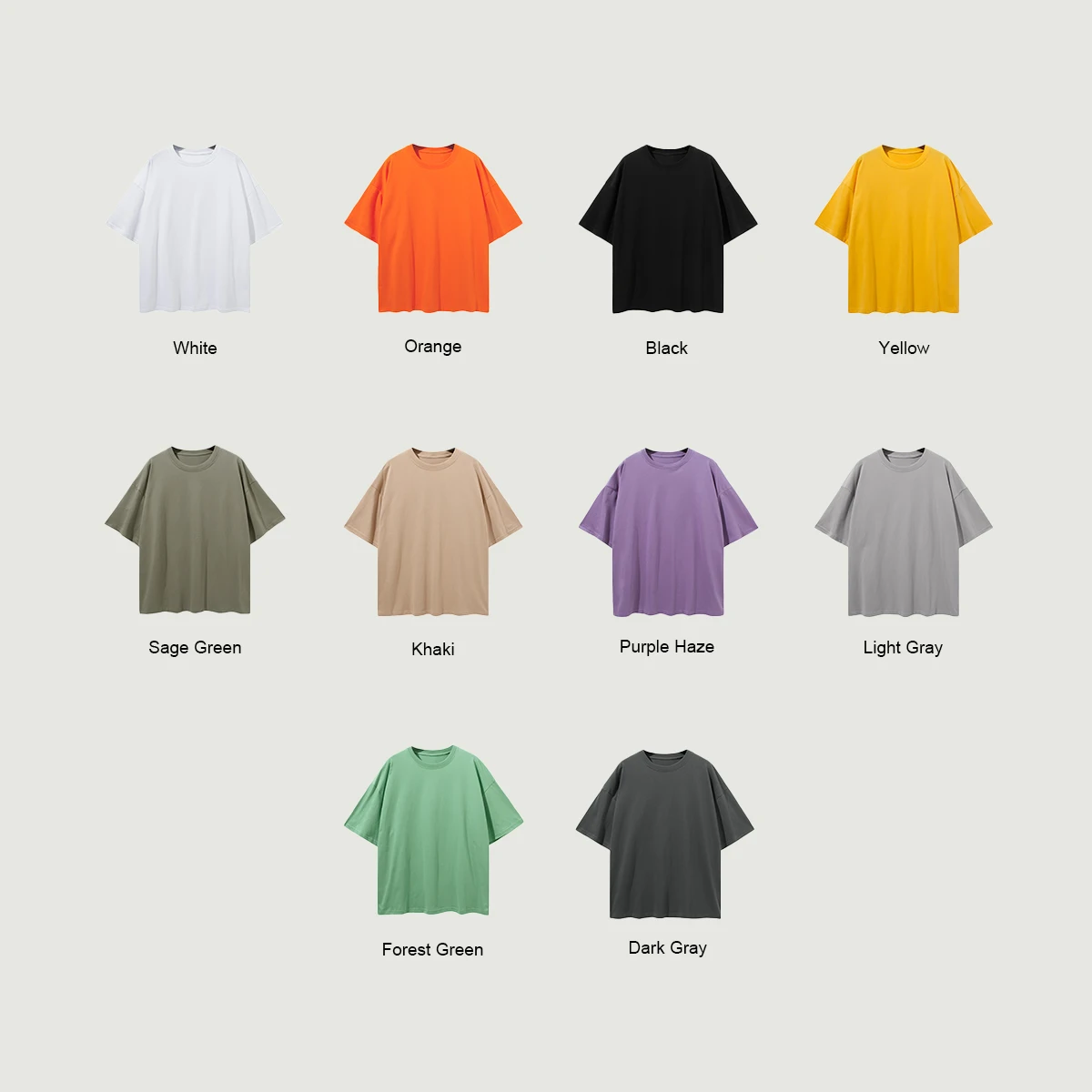 Random Logo Loose T-Shirt YLS0137