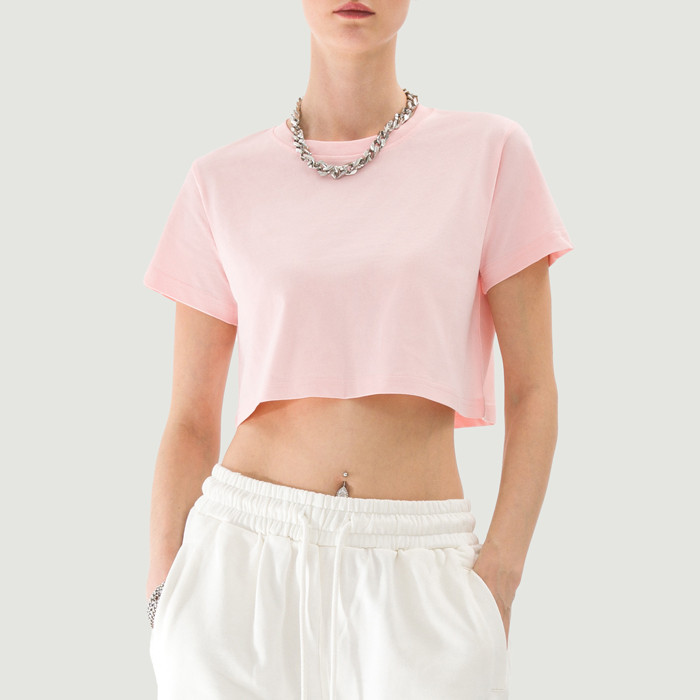 200GSM Women's Crop Top T-shirt