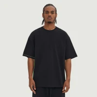 280GSM Unisex Boxy Neon Side Seam T-shirt - thumbnail image 1