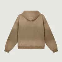 440GSM Unisex Sun Faded Distressed Hoodie - thumbnail image 2