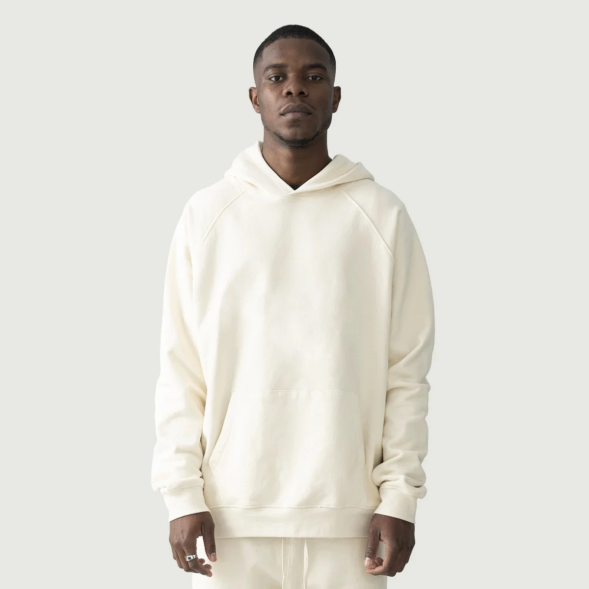 380GSM Unisex Fleece-lined Hoodie - main image