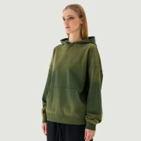 440GSM Unisex Super Heavyweight Sun Faded Hoodie - thumbnail image 3