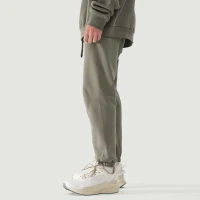 380GSM Unisex Heavyweight Brushed Fleece Sweatpants - thumbnail image 3
