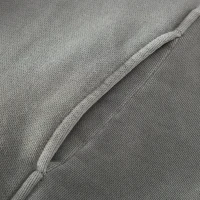 380GSM Unisex Washed Slit Hem Turtleneck Hoodie - thumbnail image 7