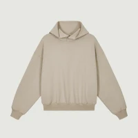 380GSM Unisex Snap Collar Hoodie - thumbnail image 1