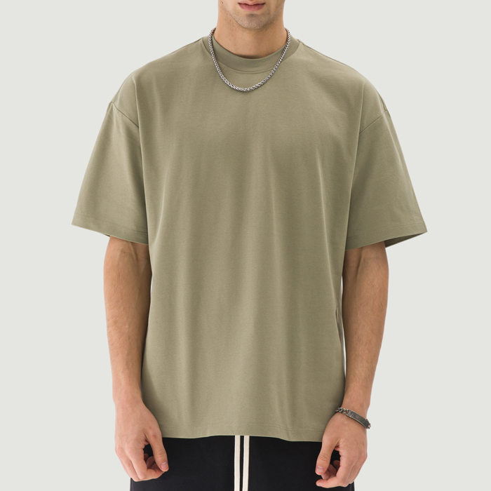 305GSM Unisex Oversized Crew Neck T-shirt