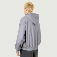 420GSM Unisex Snap Collar Hoodie - VoteCustom Edition - thumbnail image 2