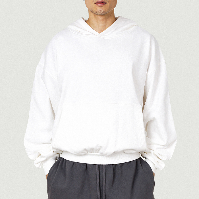 400GSM Unisex Heavyweight Tapered Balloon Hoodie