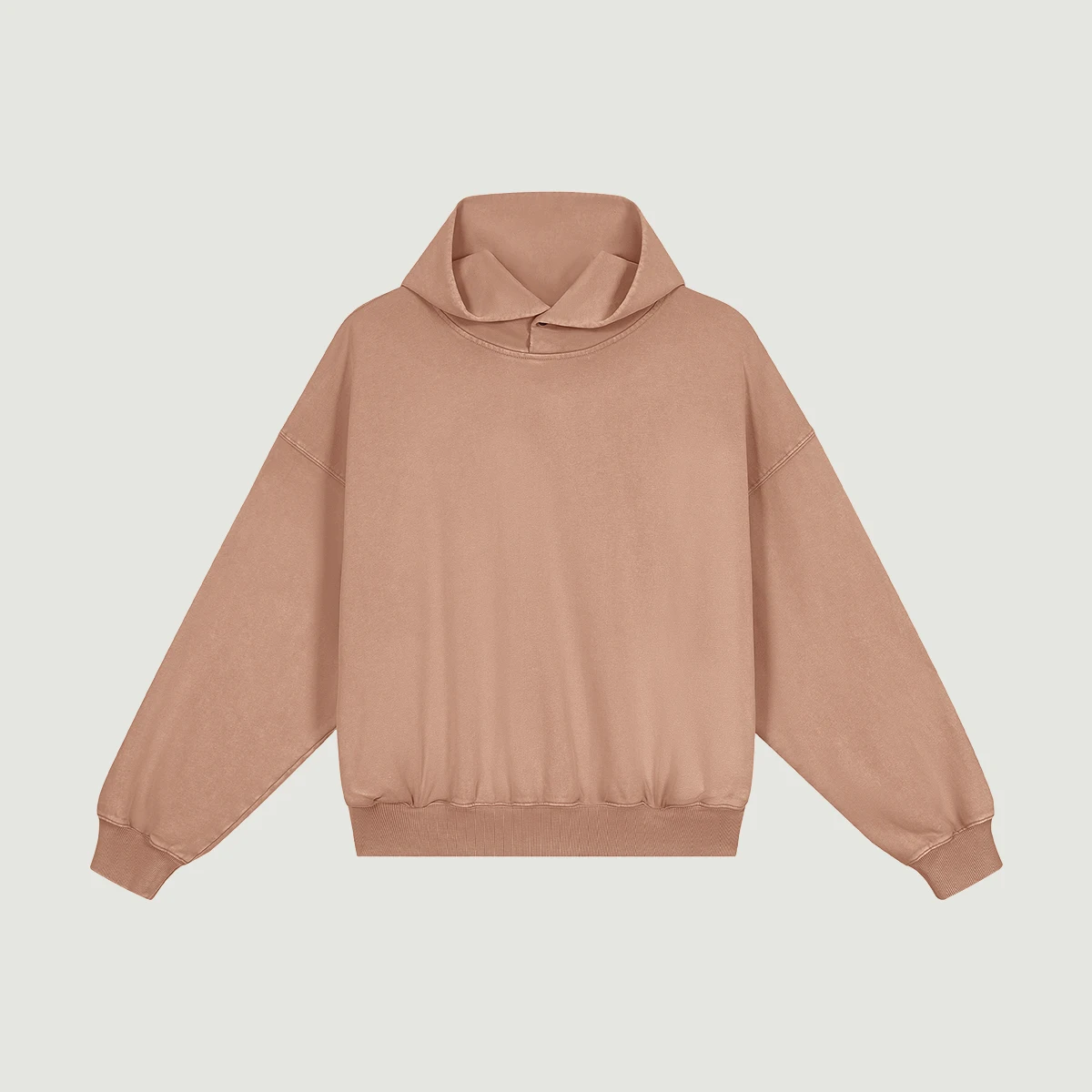 420GSM Unisex Snap Collar Snow Wash Hoodie - VoteCustom Edition - main image