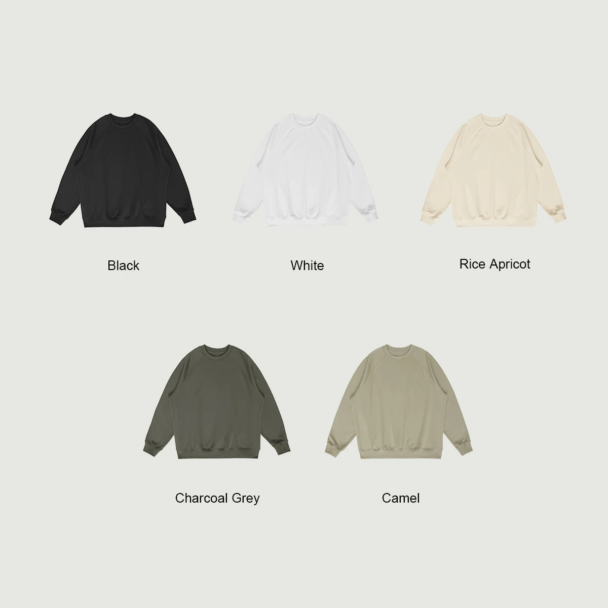 380GSM Unisex Heavyweight Fleece-lined Sweatshirt - thumbnail image 4